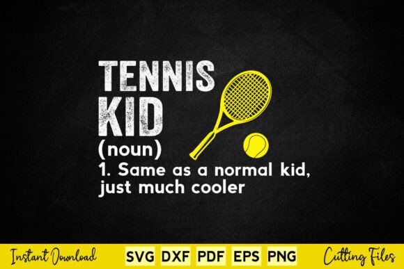 Funny Tennis Kid Definition: A Designer Review