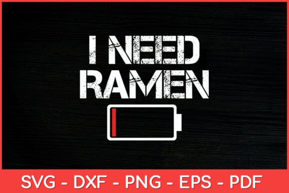 I Need Ramen Japan Anime Noodle Love Design Review