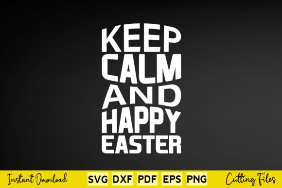 Keep Calm and Happy Easter Design Review