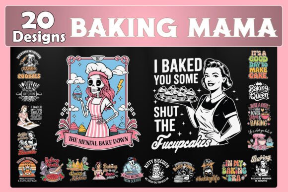 Review: Baking Mama SVG Bundle for Embroidery