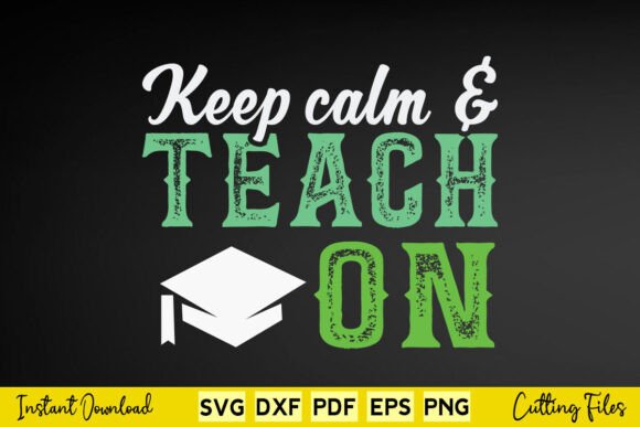 Review: Keep Calm Teach on Teacher s Day Embroidery