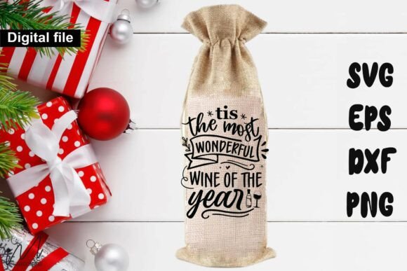 Review: ’Tis the Most Wonderful Wine Bag Svg