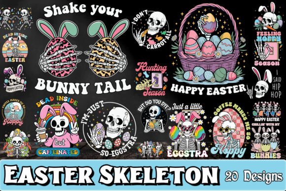 Skeleton Easter SVG Bundle: A Designer Review